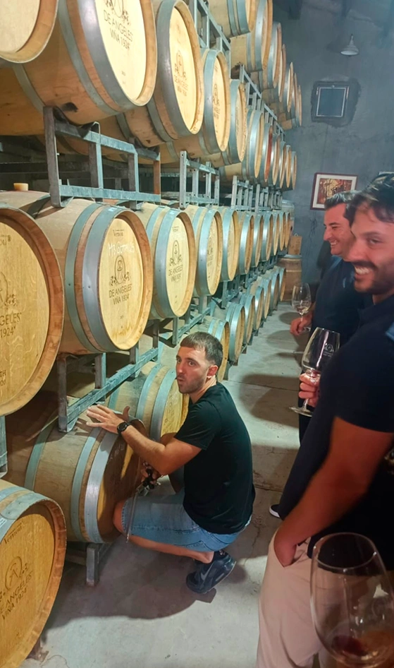 lujandeangelesdegustaciondebarricas Bodegas Lujan Mendoza Vendimia