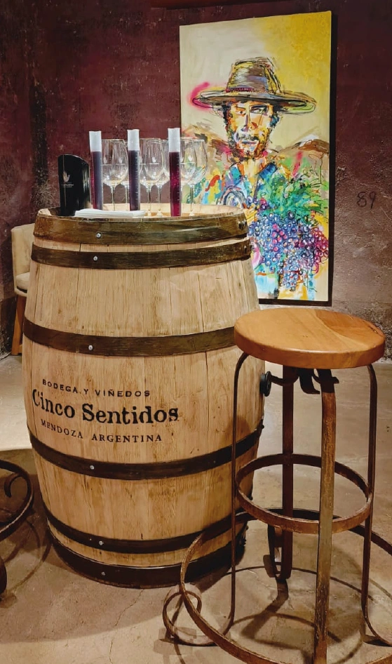 maipucincosentidosblendinggame Bodegas Maipu Mendoza vendimia